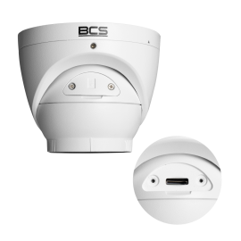 Kamera sieciowa IP kopułowa BCS-P-EIP28FSR3L2-AI2 8Mpx